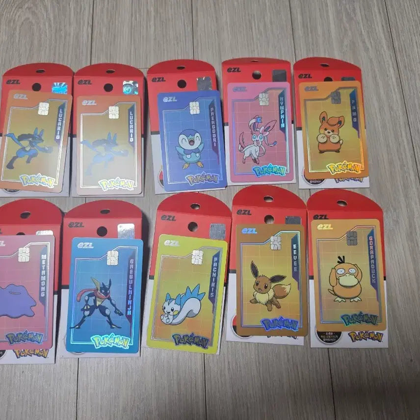 [BUNJANG] Easyl Pokémon Transit Card Collection / 이즐 포켓몬 교통카드