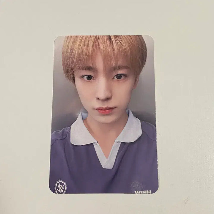 [BUNJANG] NCT WISH School of WISH Yushi Uniform Photocard / [당일발송] 엔시티 위시 스쿨오브위시 유니폼 유우시 포카