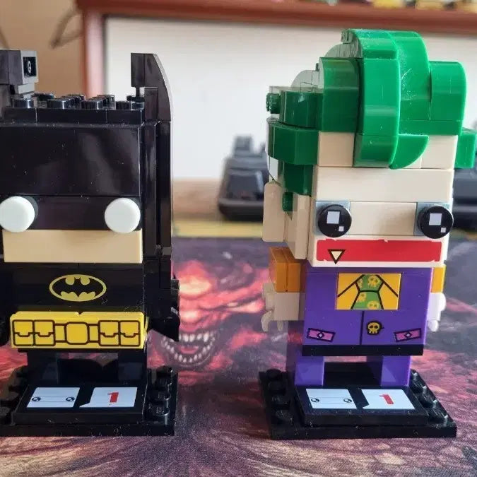 [BUNJANG] LEGO BrickHeadz Batman &amp; Joker (41585, 41588) / 레고 41585 브릭헤즈 배트맨, 41588 조커 중고