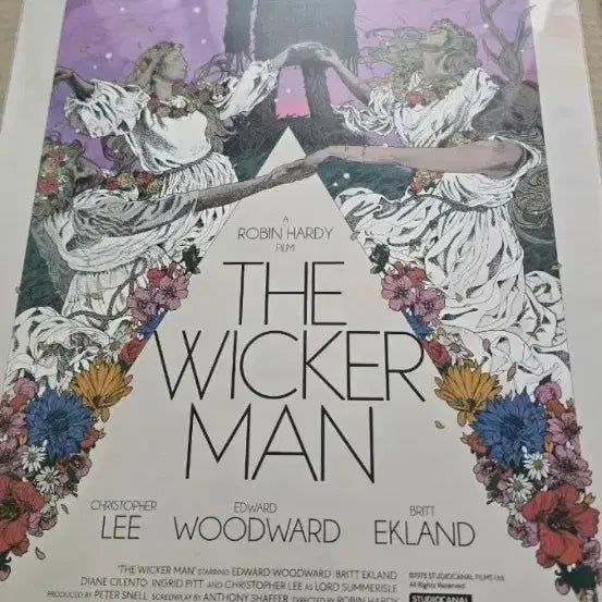 [BUNJANG] The Wicker Man: Final Cut 50th Anniversary Official Poster (A3) / 위커 맨:파이널 컷 50주년 기념 공식 포스터 (A3) 팝니다