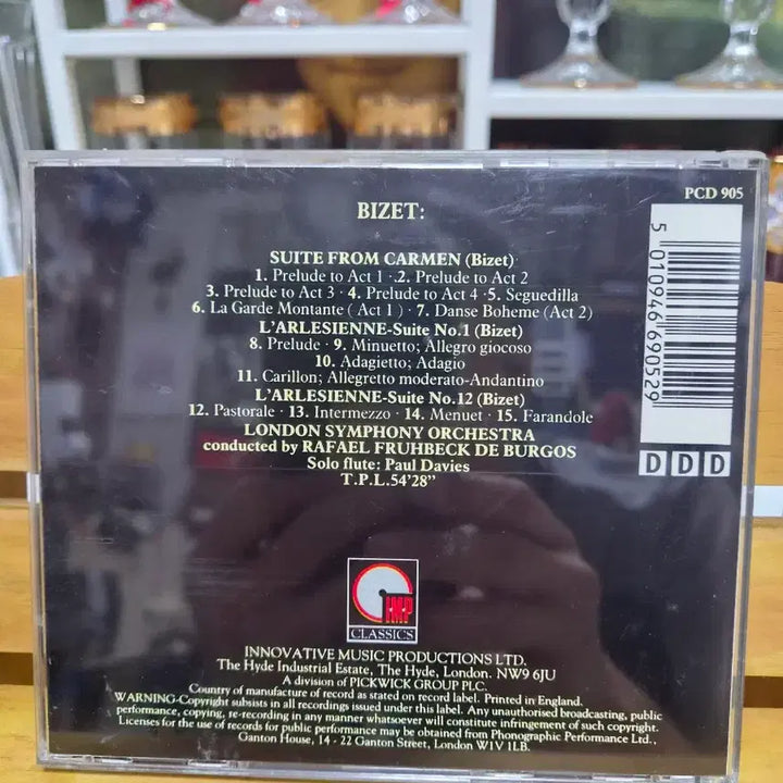 [BUNJANG] Georges Bizet Carmen Suites CD / 비제 카르멘 모음곡 CD