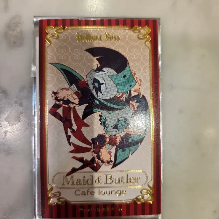[BUNJANG] Heluva Boss Enamel Pin &amp; Gold Foil Card / 헬루바보스 캔뱃지 / 금박카드 판매