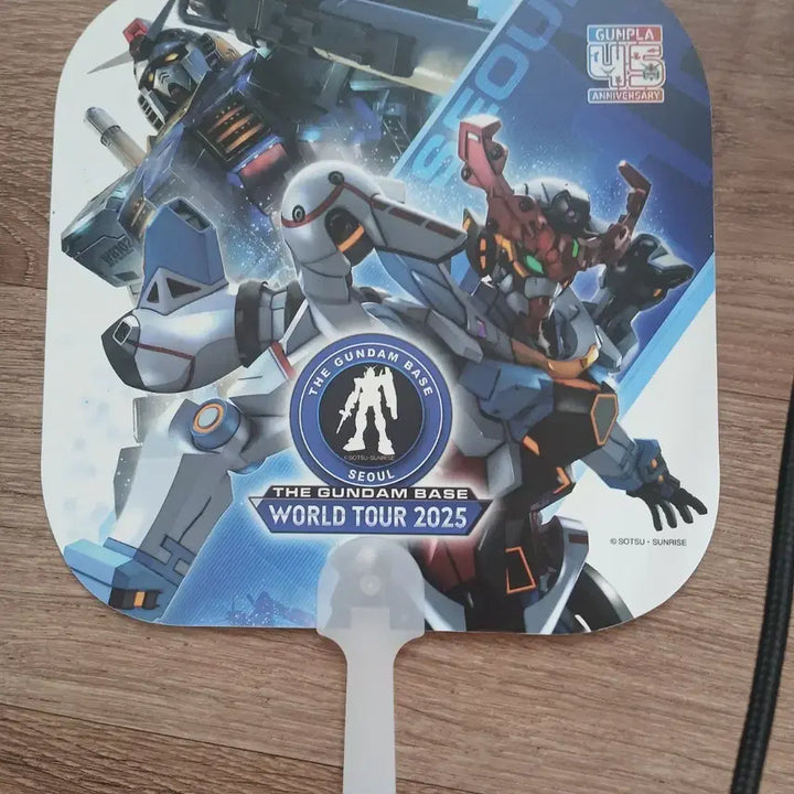 [BUNJANG] Gundam Base World Tour 2025 Seoul Limited Fan / 건담베이스 월드투어 2025 서울 한정 부채