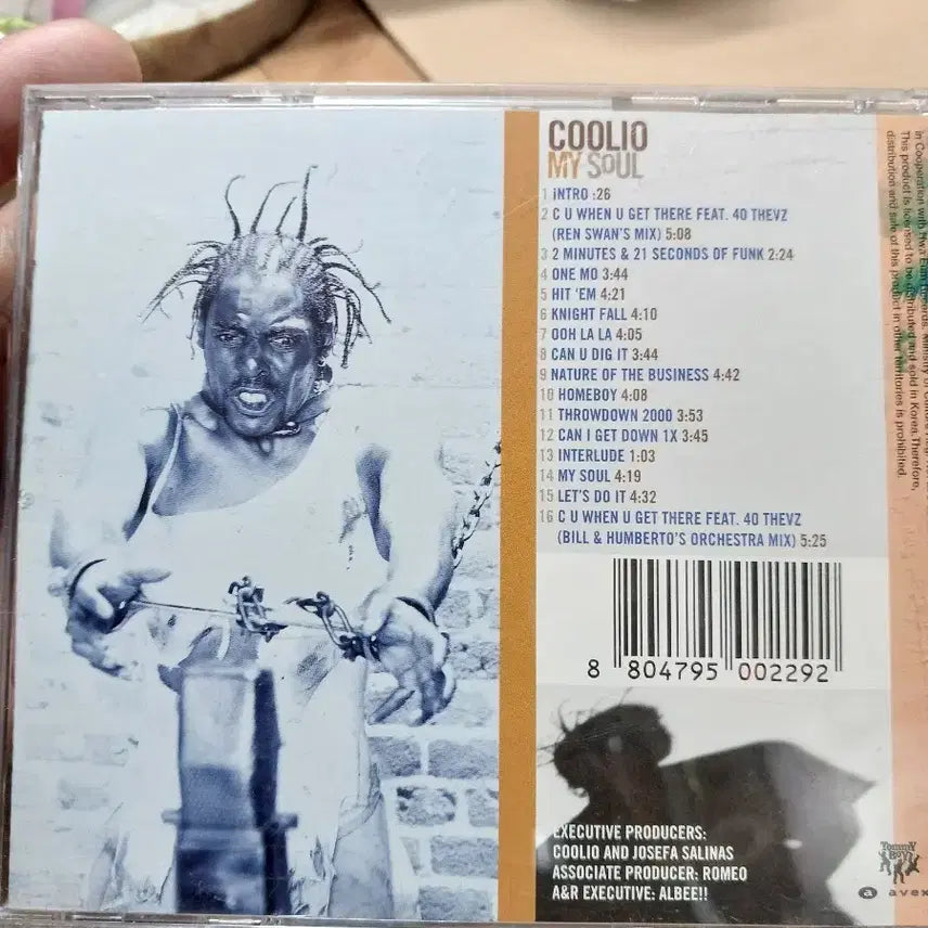 [BUNJANG] Coolio My Soul CD Album / 쿨리오 (Coolio) CD 앨범 - My Soul