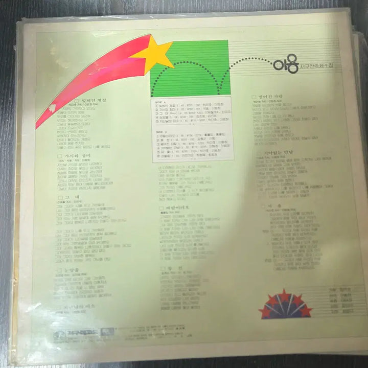 [BUNJANG] Yong 1st Album: If It Were Wind Vinyl LP / 이용 1집 / 바람이려오 / 가요 LP