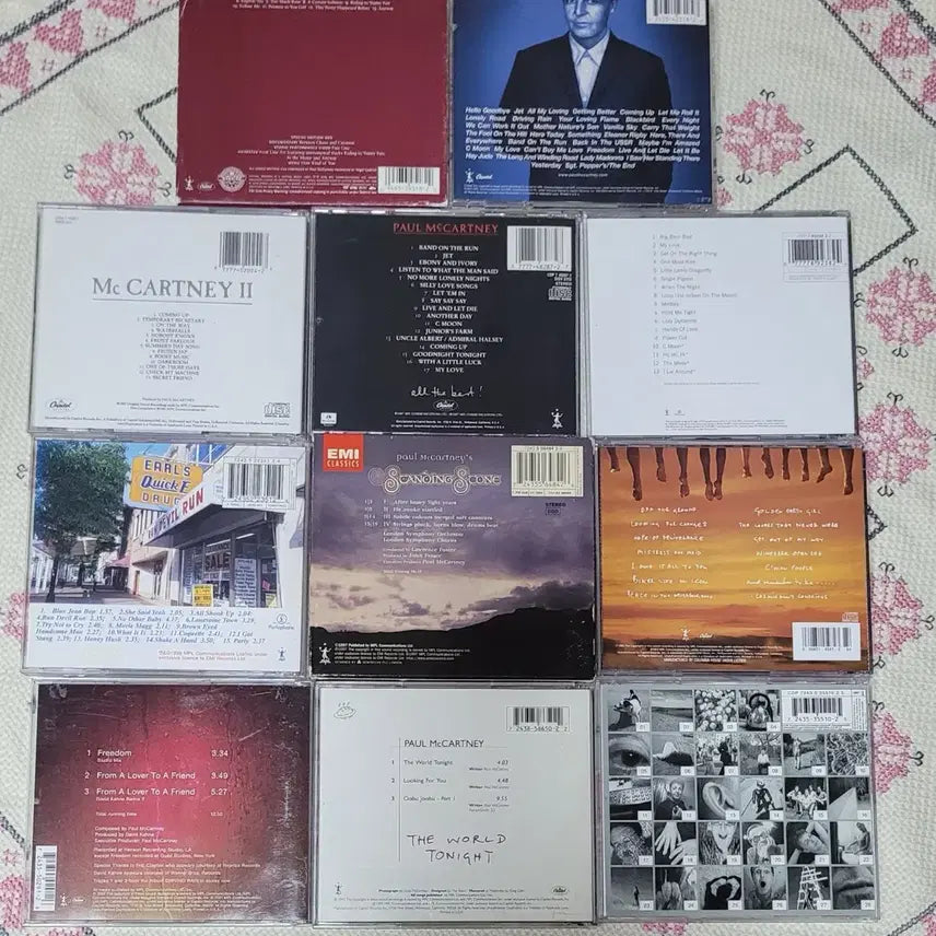 [BUNJANG] Paul McCartney CD Collection (Imported Set) / 폴 매카트니 시디 모음 (전체 수입반)