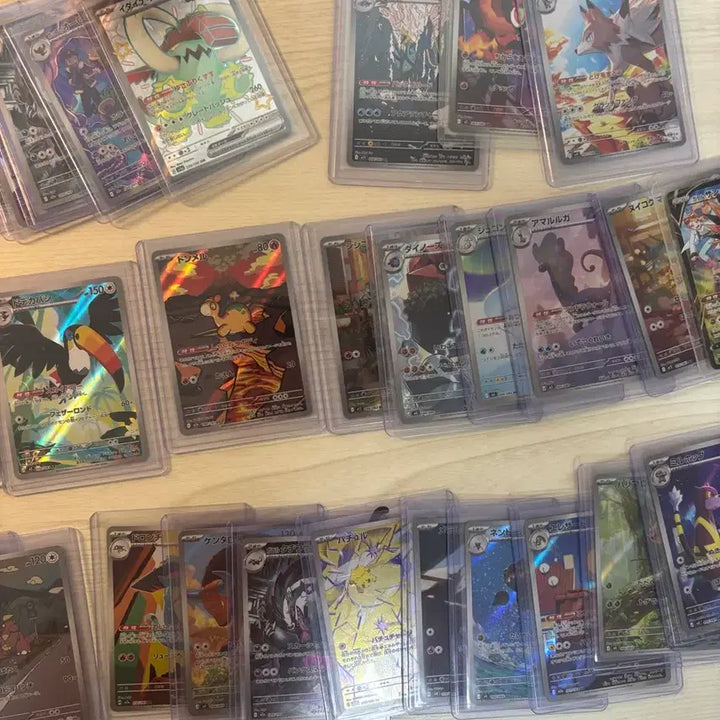 [BUNJANG] Pokemon Trading Cards Bundle - 50 Cards (AR, SR, SSR, CSR) / [급처]포켓몬카드 일판 50장 AR SR SSR 일괄 판매