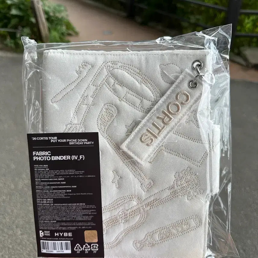 [BUNJANG] KORTIS Pop-up Fabric Photocard Binder / 코르티스 팝업 패브릭 포토카드 바인더 양도