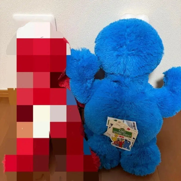 [BUNJANG] KAWS x Uniqlo Sesame Street Cookie Monster Plush / 카우스 유니클로 인형세세미스트리트 유니클로 쿠키몬스터