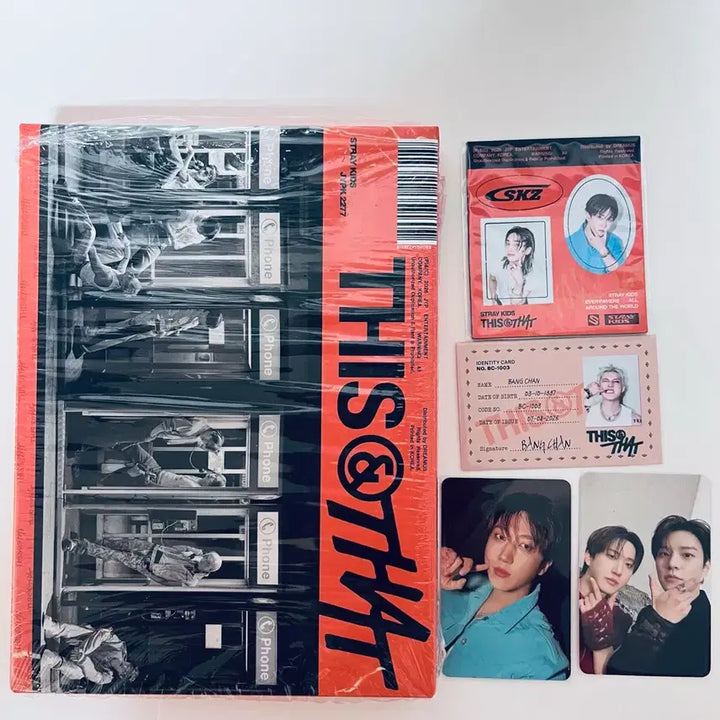 [BUNJANG] Stray Kids Changbin THIS&amp;THAT THAT ver. Photocard Set / 창빈/스트레이키즈 THIS&amp;THAT THAT ver. 창빈세트