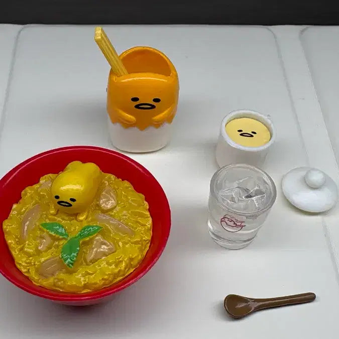 [BUNJANG] Gudetama Restaurant Re-Ment Oyako-don Set / 구데타마 식당 리멘트