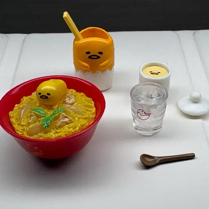 [BUNJANG] Gudetama Restaurant Re-Ment Oyako-don Set / 구데타마 식당 리멘트