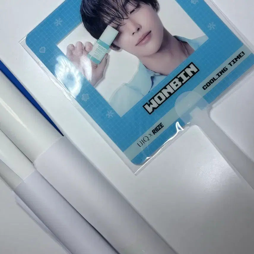 [BUNJANG] YUIKE Riize Wonbin Folding Fan / 유이크 팝업스토어 라이즈 원빈 부채