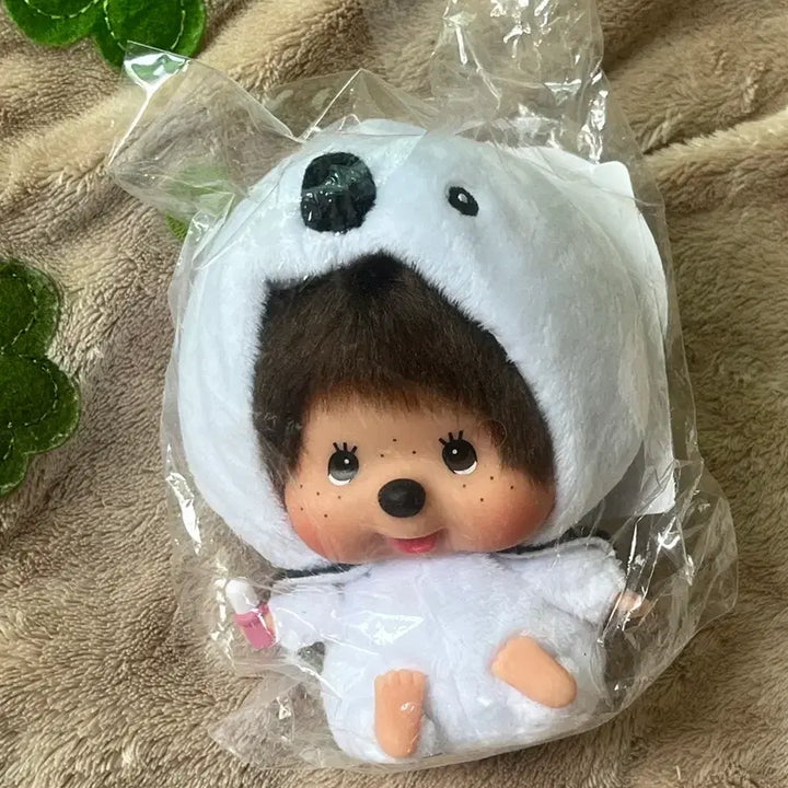 [BUNJANG] Baepsae Monchhichi Plush Toy / 뱁새 몬치치