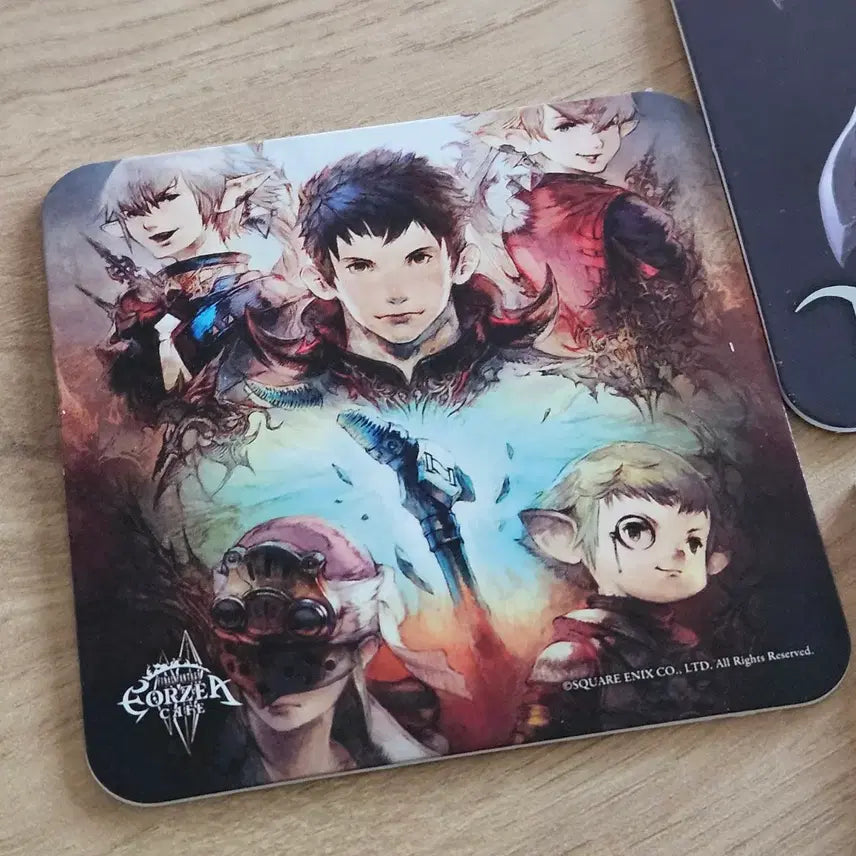 [BUNJANG] Final Fantasy XIV Japanese &amp; Korean Cafe Goods Set / 파이널 판타지14 일본&amp;한국 카페 굿즈 세트