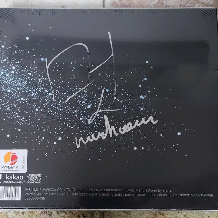 [BUNJANG] Mushvenom "Eol" (Signed Album) (Sealed) / 머쉬베놈 (Mushvenom) - 얼 (싸인반) (미개봉)