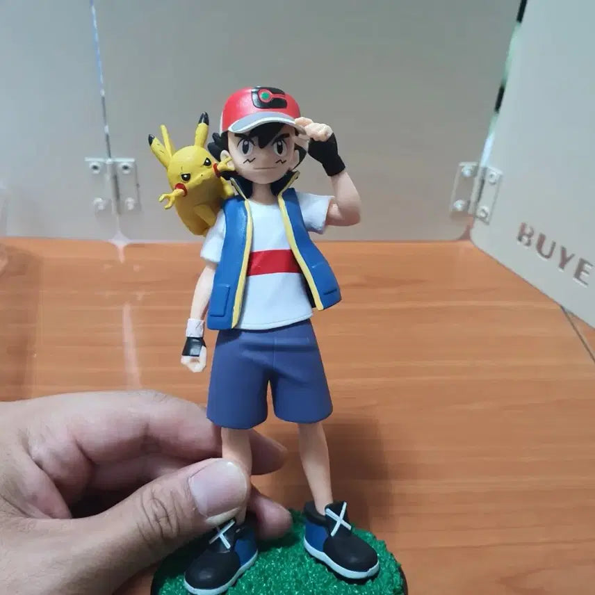 [BUNJANG] Pokémon Ash Ketchum and Pikachu Figure / 포켓몬스터 지우 피규어