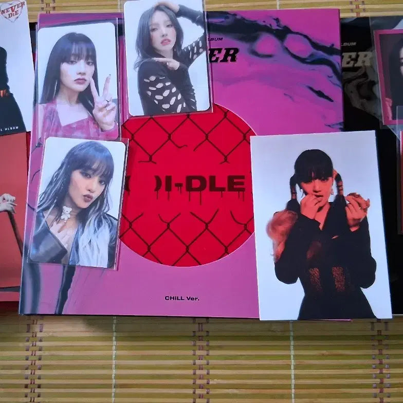 [BUNJANG] (G)I-DLE I NEVER DIE &amp; I LOVE Album Set / (여자)아이들 아이 네버 다이 앨범 &amp;아이 러브 앨범  세트판매