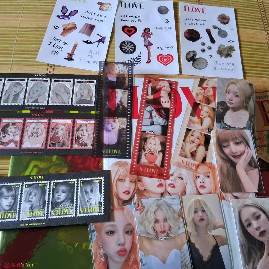 [BUNJANG] (G)I-DLE I NEVER DIE &amp; I LOVE Album Set / (여자)아이들 아이 네버 다이 앨범 &amp;아이 러브 앨범  세트판매