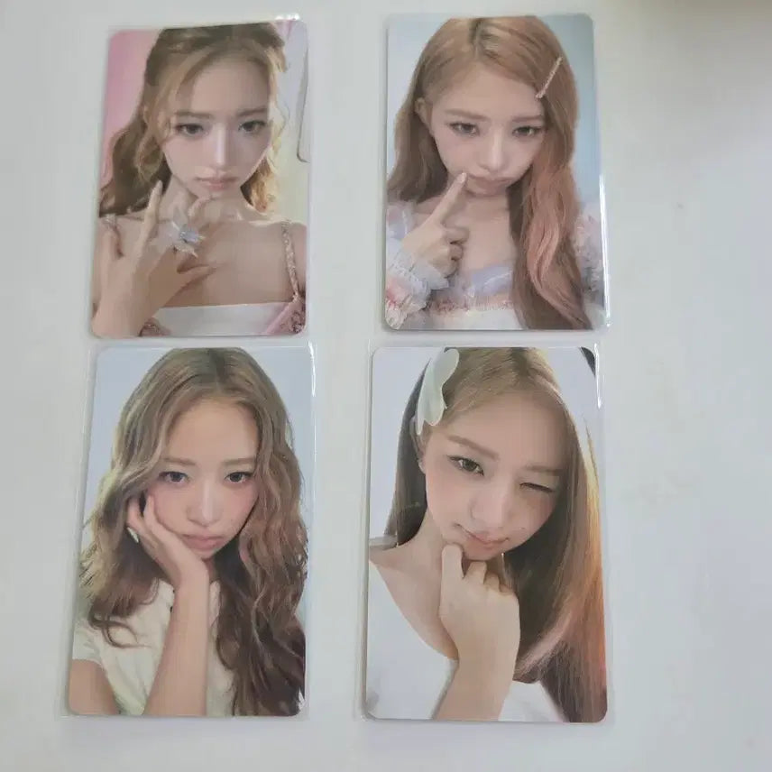 [BUNJANG] IVE Rei ROMY Photocard Set (POB) / 아이브 레이 로뮤 특전 포토카드 4장 세트