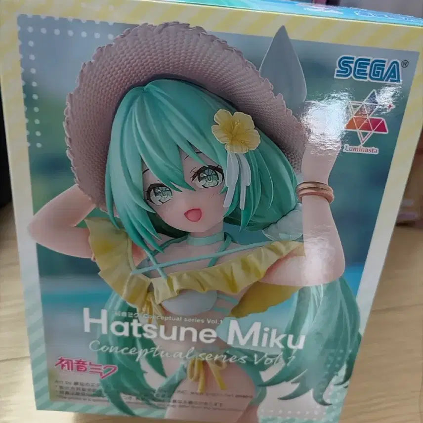 [BUNJANG] Sega Hatsune Miku Conceptual Series Vol.1 Figure (Unsealed) / [개봉상품]세가 하츠네 미쿠 컨셉츄얼 시리즈 vol.1 피규어