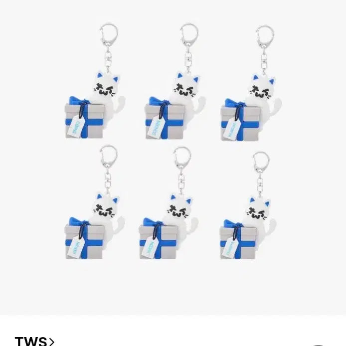 [BUNJANG] TWS Jihun Soda Soda Japan "Tuningyi" Charm Keychain / 투어스 일본 소다소다 투냥이 선물 키링(지훈)