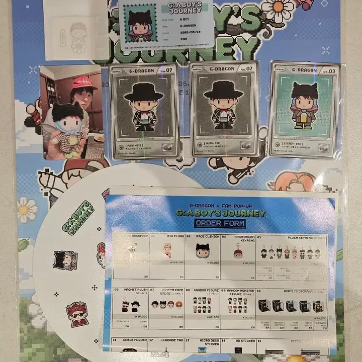 [BUNJANG] G-Dragon Lucky Draw Set G:ABOY&