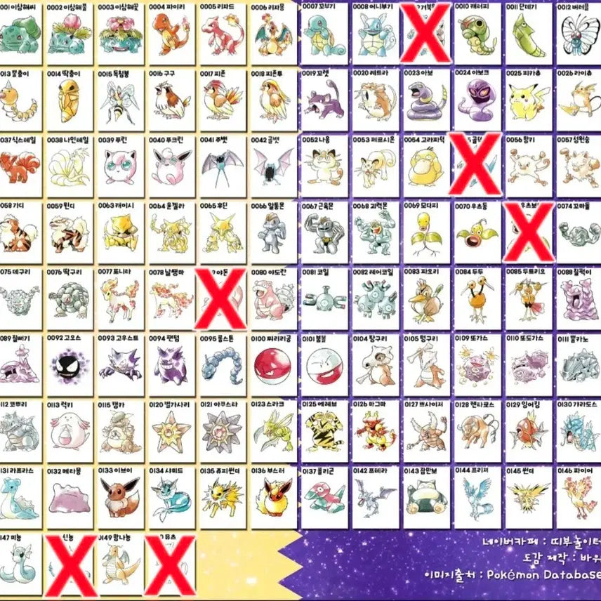 [BUNJANG] Pokemon TCG Stickers Bundle Set / 포컷몬 띠부씰 (일괄)