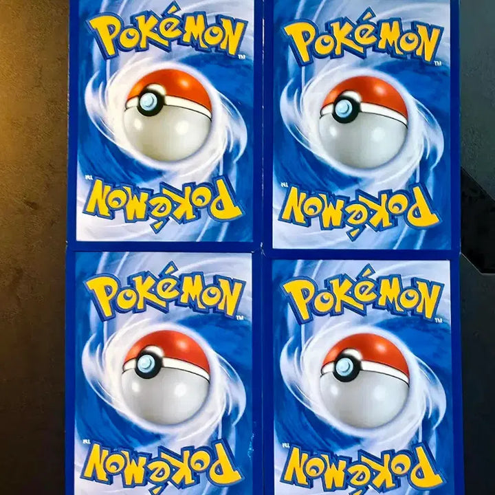 [BUNJANG] Pokemon TCG Chikorita 4-Card Set / 포켓몬 카드 XY,썬문 귀요미 치코리타 4종 세트 판매
