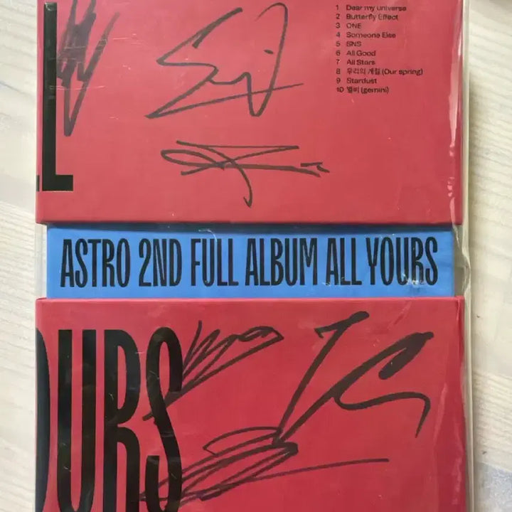 [BUNJANG] Cha Eun-woo Signed Polaroid [2021 Event] + ONE Signed Album / 차은우 싸인 폴라로이드 양도 (싸인앨범 증정)