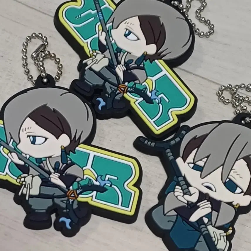 [BUNJANG] VACHIRA Nijisanji Zanka Rubber Strap Keychain Bundle Set / 가치아쿠타 잔카 니지쿠 러버스트랩 키링 일괄