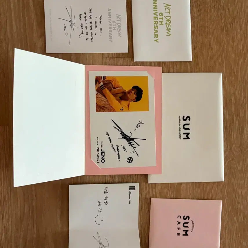 [BUNJANG] NCT Dream Jeno Postcard Set Bundle Set / [일괄]nct dream 제노 엽서 세트 엽서카드 생일카드 제노포카 제노굿즈 nct jnjm