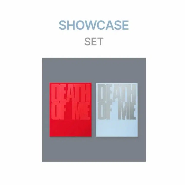 [BUNJANG] Heeseung Evan Death of Me Album Set (Sealed) / 희승 에반 death of me 미개봉 앨범 세트