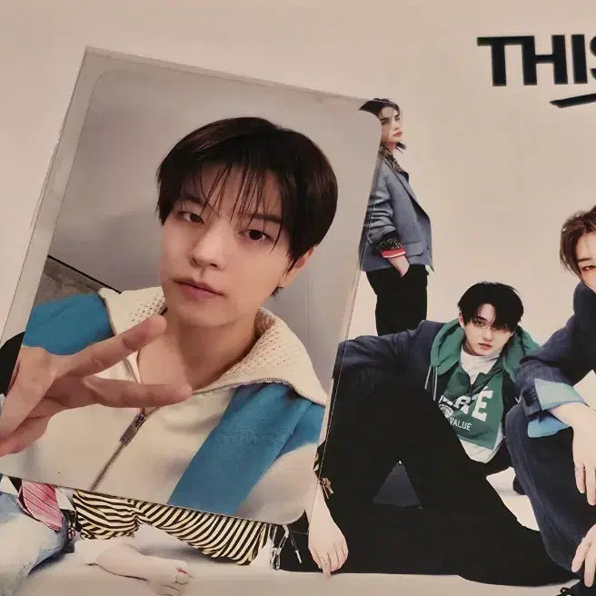 [BUNJANG] Stray Kids This&amp;That 2nd Week Music Show Photocard Seungmin / 스트레이키즈 This&amp;That 사녹 2주차 공방포카 승민 양도