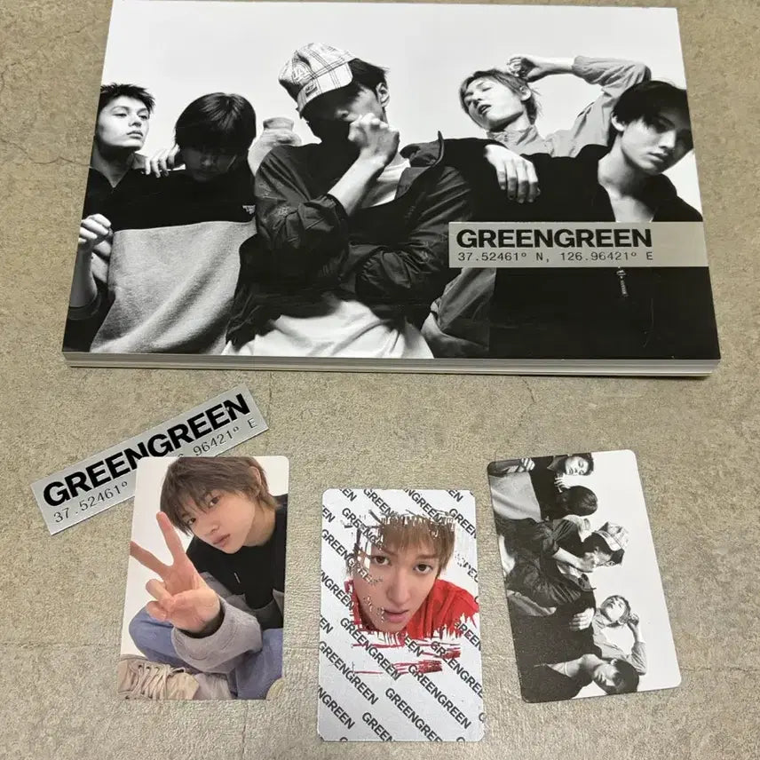 [BUNJANG] Cortis Greengreen Album (Photocard Included) / 코르티스 그린그린 앨범 개봉 (포카포함)