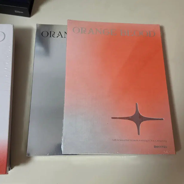 [BUNJANG] ENHYPEN Orange Blood Standard Edition Album Set (Sealed) / 엔하이픈 오렌지블러드 미개봉앨범 일반반 세트