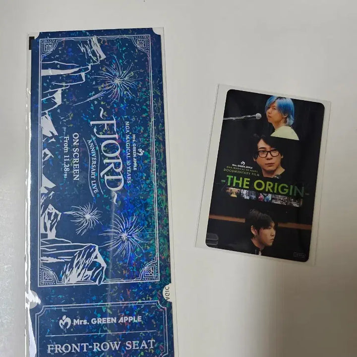 [BUNJANG] Mrs. GreenApple Fjords + The Origin Japan POB / 미세스그린애플 피요르드 + 디오리진 일본 개봉 특전