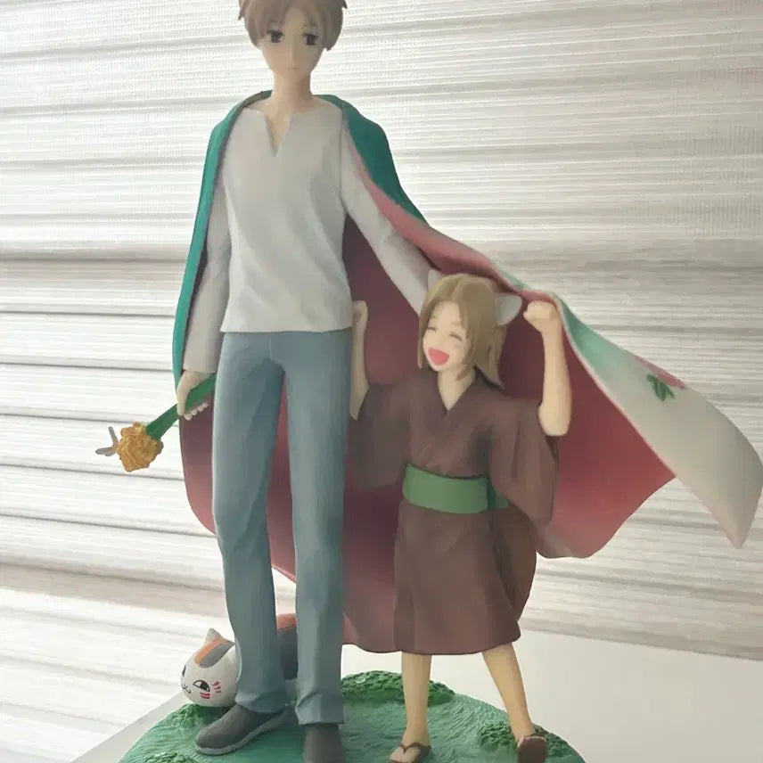 [BUNJANG] Natsume Yuujinchou Ichiban Kuji B Prize Takashi Natsume &amp; Nyanko-sensei Figure / 박스O)나츠메우인장 제일복권 b상 나츠메타카시 꼬마여우 피규어