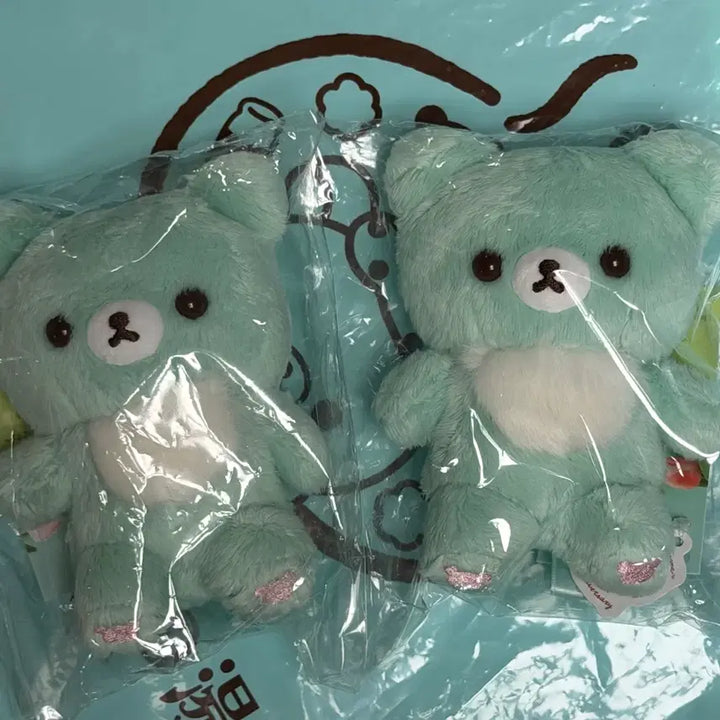 [BUNJANG] Rilakkuma Mint Kogumacho Stuffed Toy / 리락쿠마 민트 코구마 차이로이코구마 인형