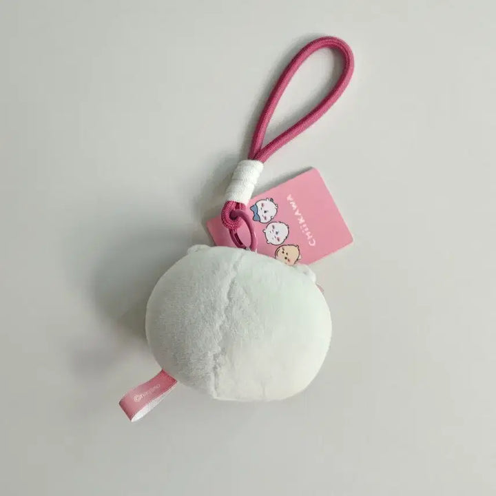 [BUNJANG] Chiikawa Ribbon Face Doll Keychain Bag Charm / 정품 미사용) 먼작귀 치이카와 미니소 리본 얼굴 인형 키링 가방걸이