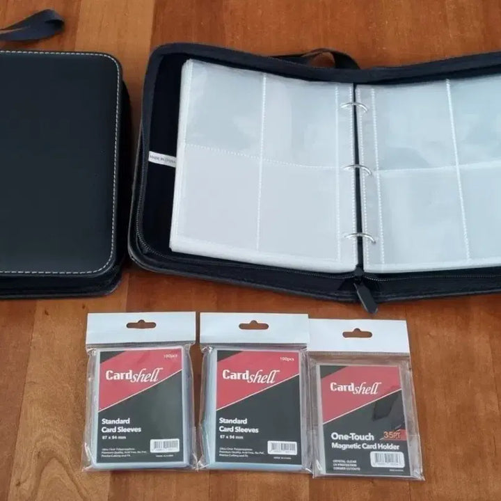[BUNJANG] Card Binder Set (320 Card Capacity) - 2 Count / 4포켓 카드바인더 2개 일괄 판매