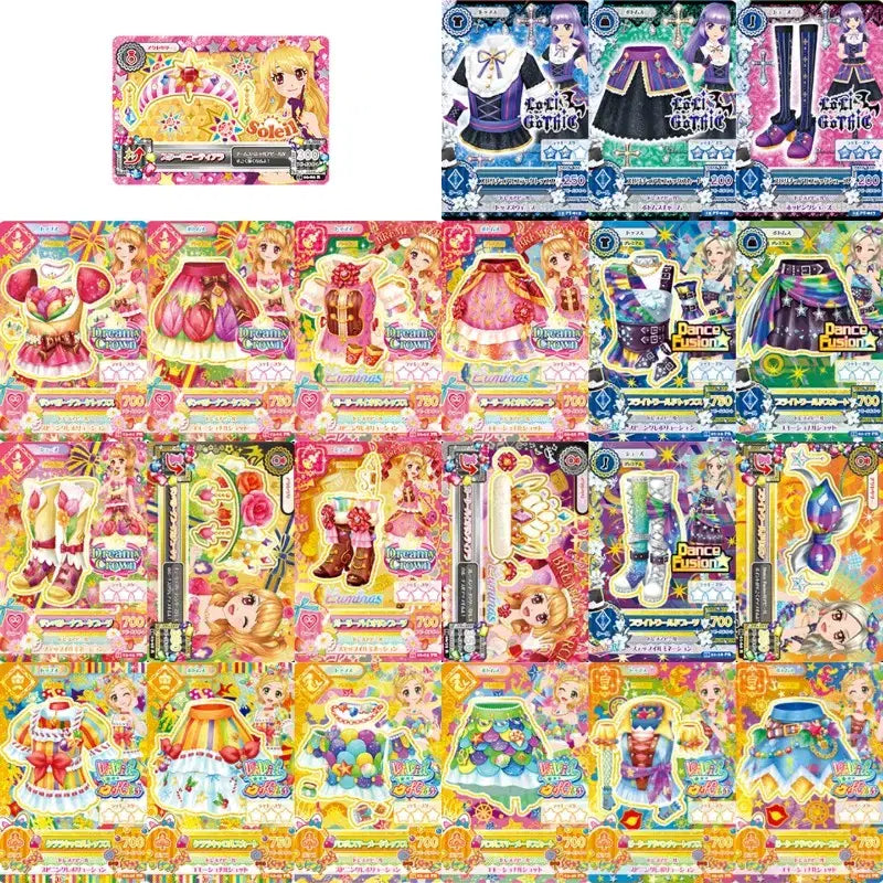 [BUNJANG] Aikatsu! Japan Special Distribution Cards - Halloween Devil Queen Tiara, Lilac Prism, Margaret Prism, Star Sunny Tiara / 아이카츠 아이엠스타 대회 특전 희귀 배포 카드 교환 할로윈 데빌 퀸 티아라 라일락 프리즘 마거릿 프리즘 / 스타 써니 티아라 담홍색 피어니 스피리추얼 블랙
