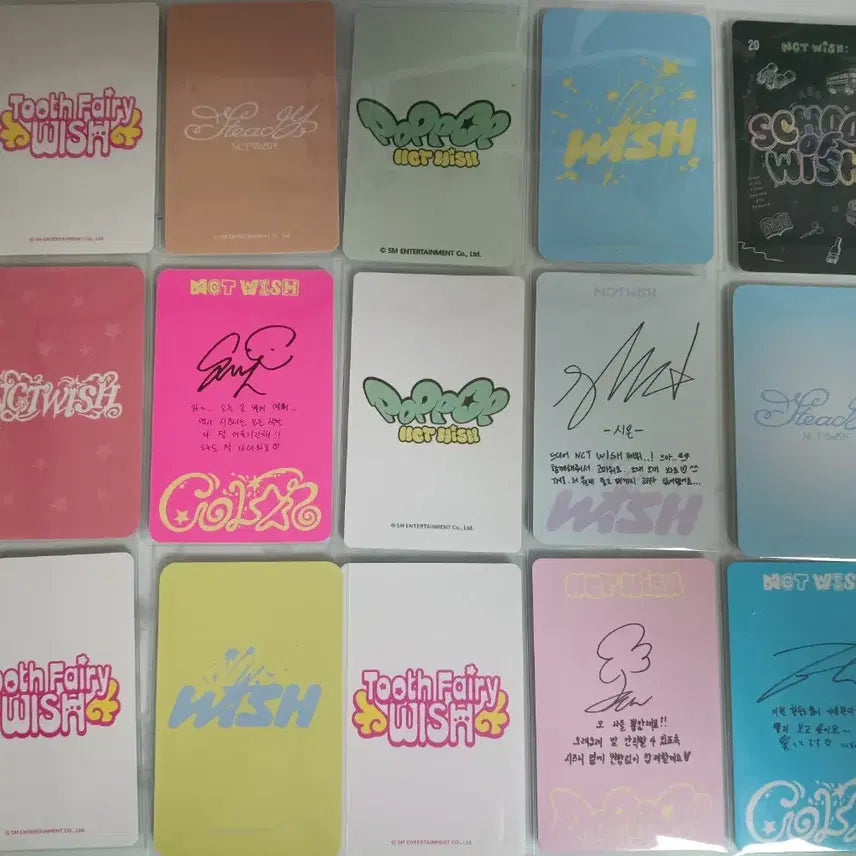 [BUNJANG] NCT WISH Bundle Set Photocards / 엔시티위시 포카 일괄