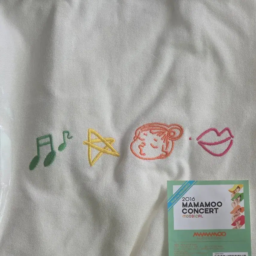 [BUNJANG] Mamamoo 2016 Musical Concert Goods Eco Bag / 마마무 2016 무지컬 콘서트 굿즈 에코백 미개봉