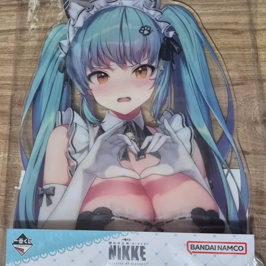 [BUNJANG] NİKE Maid Freesia Big Acrylic Stand / 니케 메이드프리바티 메프바 쿠지 빅 아크릴 스탠드 팝니다.
