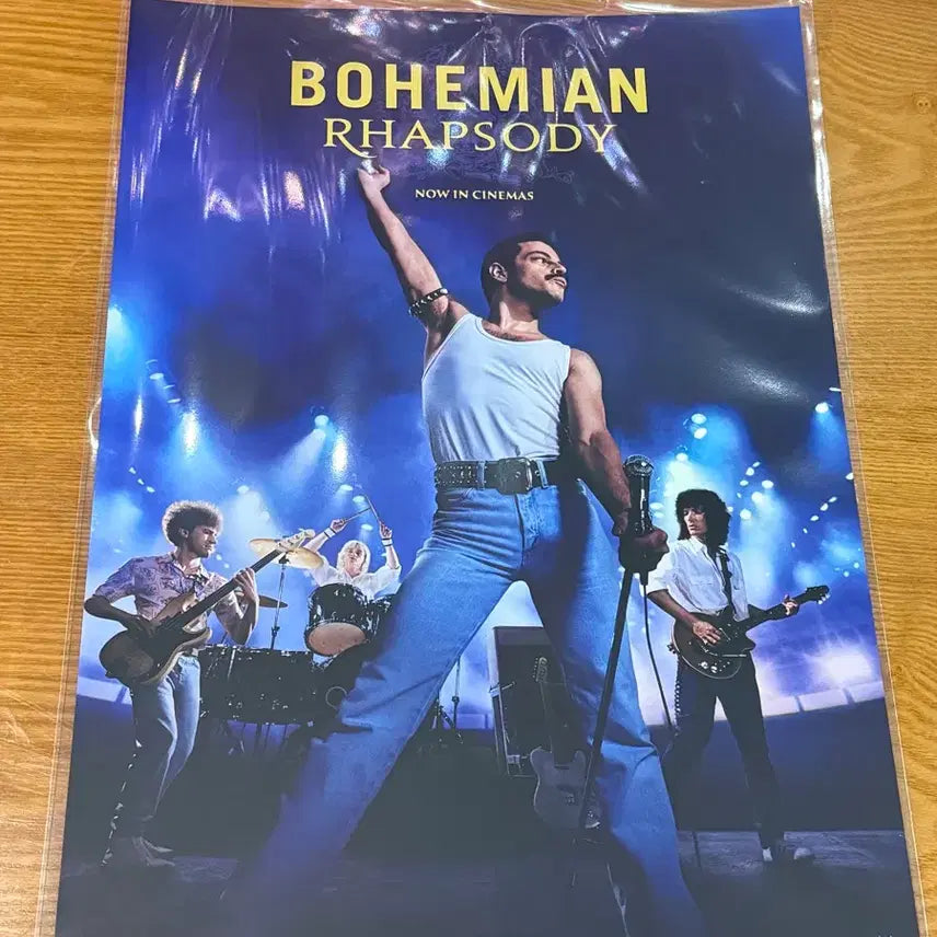 [BUNJANG] Bohemian Rhapsody Cinema Poster / 보헤미안랩소디 광음 포스터