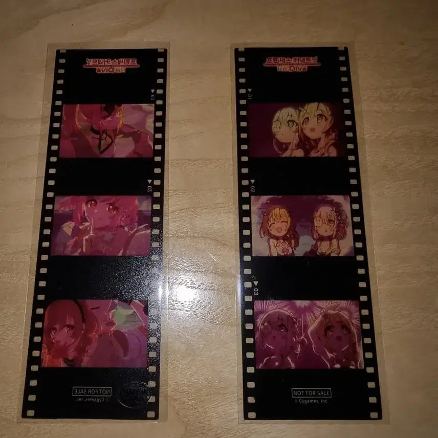 [BUNJANG] Princess Connect! Re: Dive V-Square Collaboration Film Bookmark Set / 프린세스커넥트 브이스퀘어 콜라보 필름 책갈피 판매