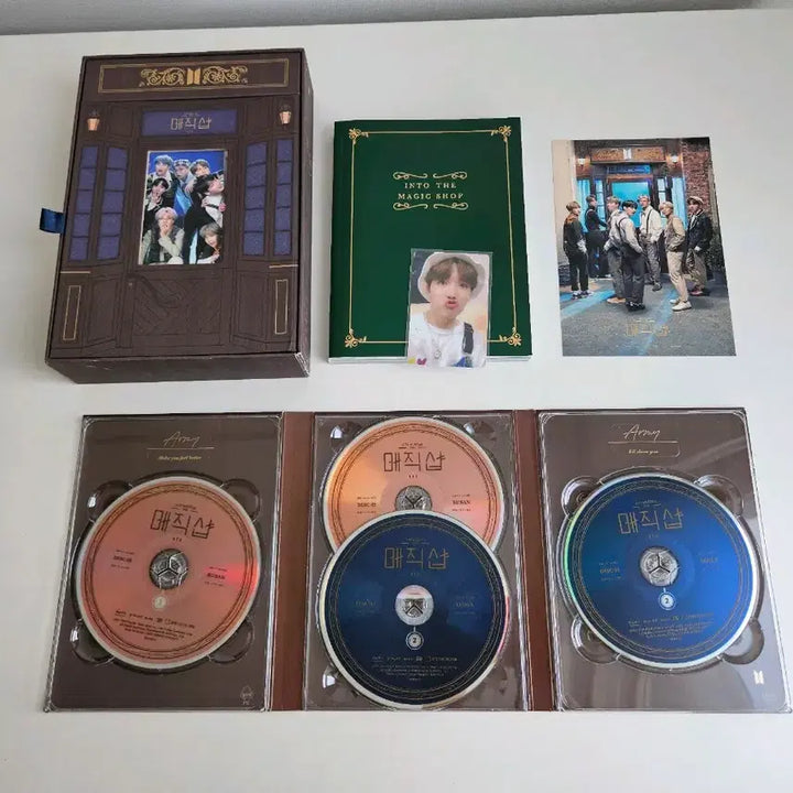 [BUNJANG] BTS Magic Shop DVD J-Hope Photocard Bundle Set / 매직샵 dvd 호석 포카 포함 방탄 bts 디비디