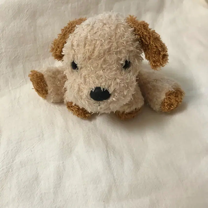 [BUNJANG] Japanese Vintage Ring Dog Plush Doll - Showa Retro / 일본 빈티지 강아지 인형 쇼와레트로 링독 고전