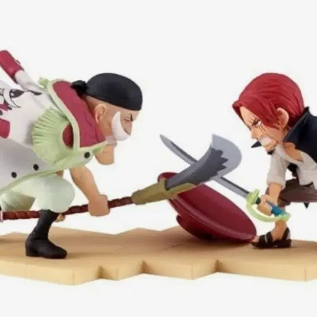 [BUNJANG] One Piece Whitebeard &amp; Shanks Action Figure / 원피스 피규어 흰수염 샹크스